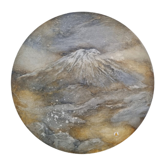 The First Snow (Mount Ngauruhoe)